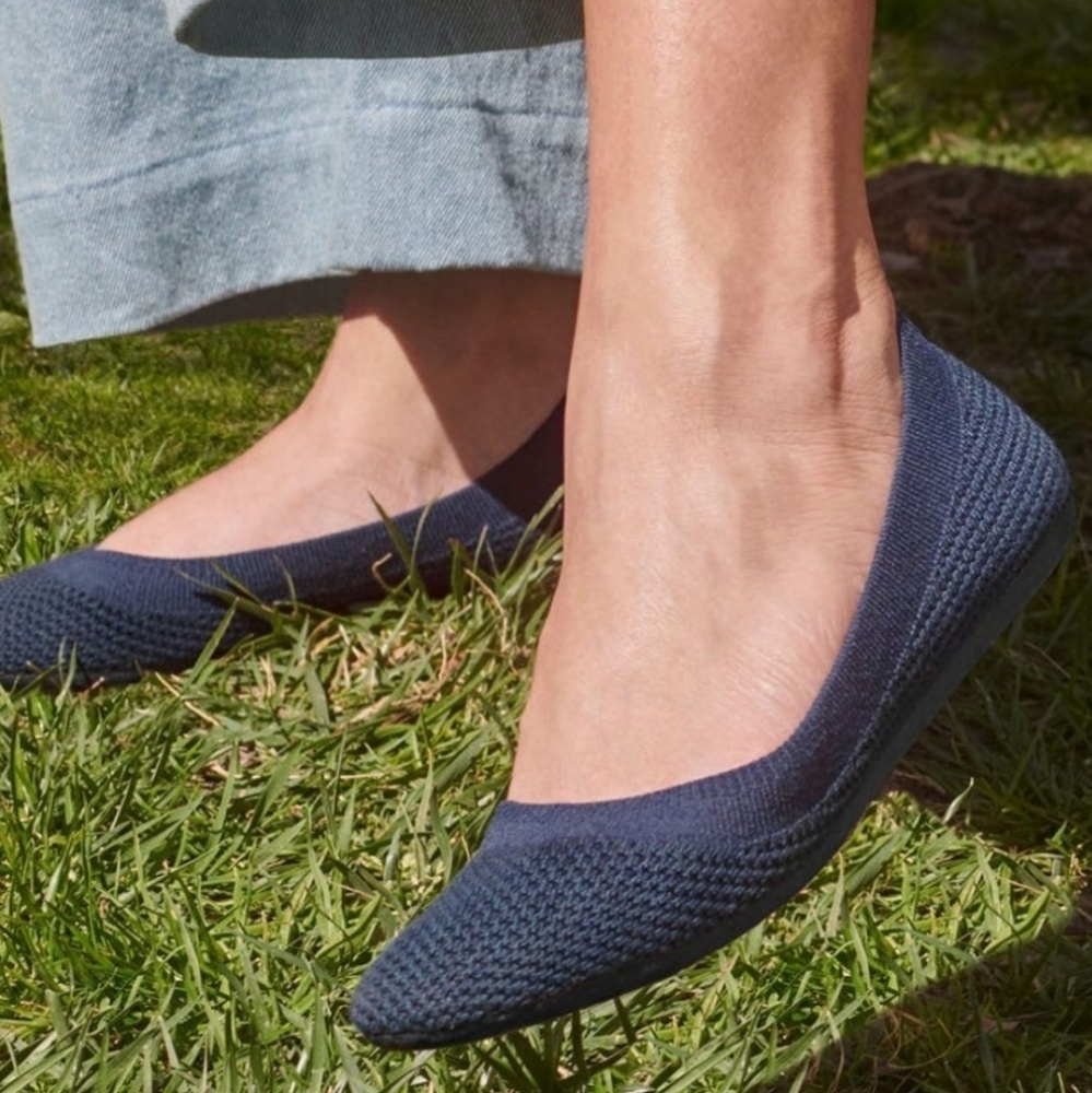 Allbirds Marine Blue Tree Breezers Limited Edition Flats 8.5